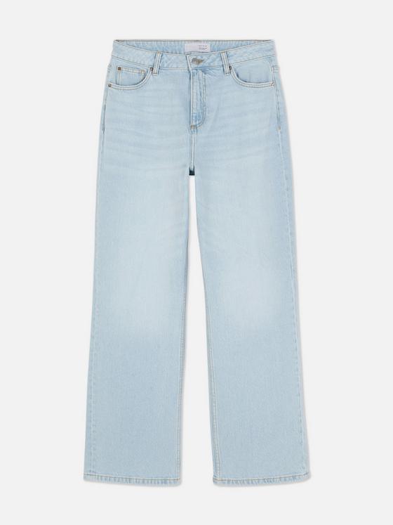 Straight Leg Denim Jeans | Short & Long