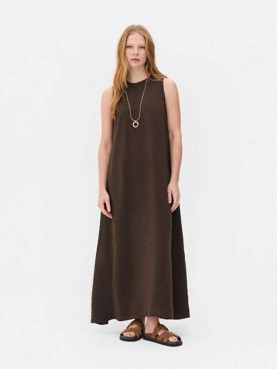 The Edit Sleeveless Midi Dress