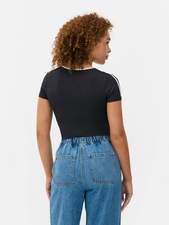 Short Sleeve Printed Baby Tee