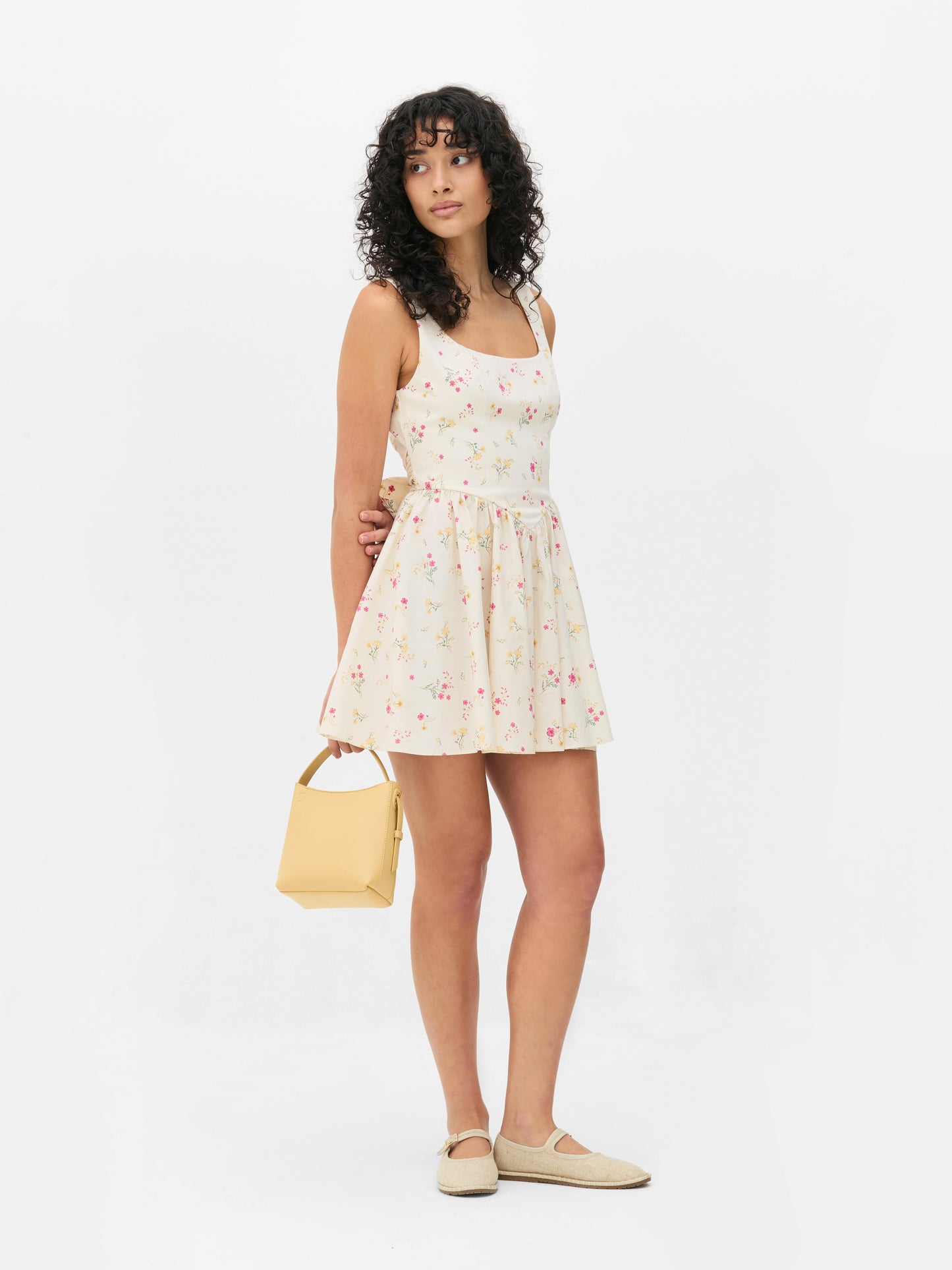 Sleeveless Corset Mini Dress