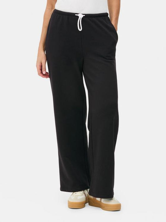 Straight Leg Tie Waist Joggers
