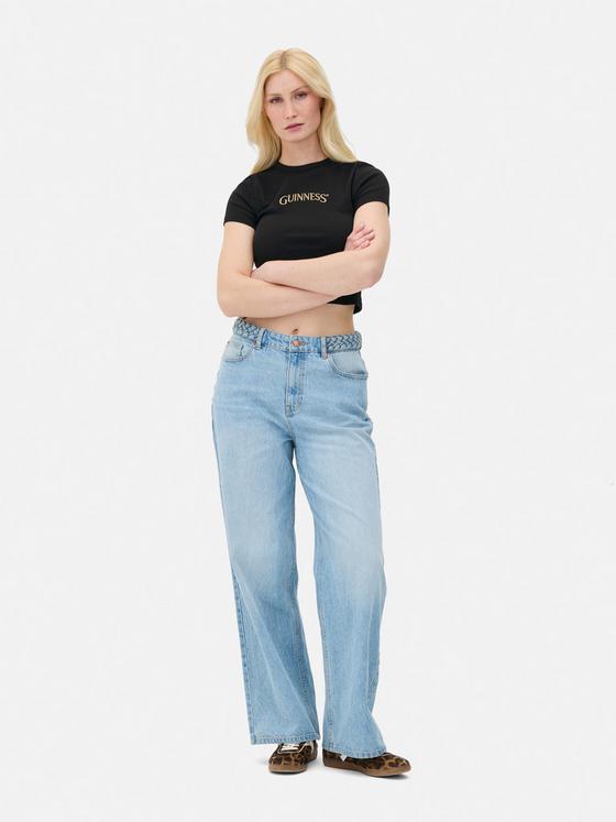 Guinness Logo Cropped Tee