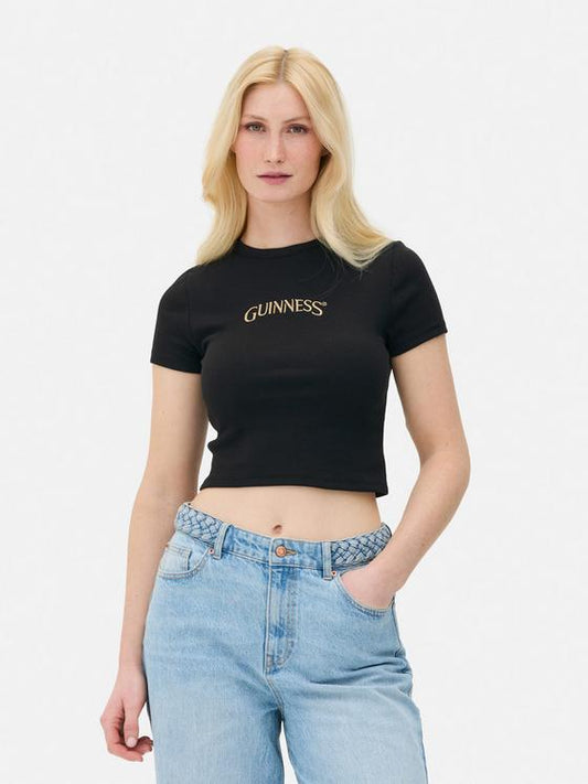 Guinness Logo Cropped Tee