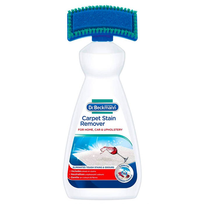Dr Beckmann Carpet Stain Remover with Brush, 650ml