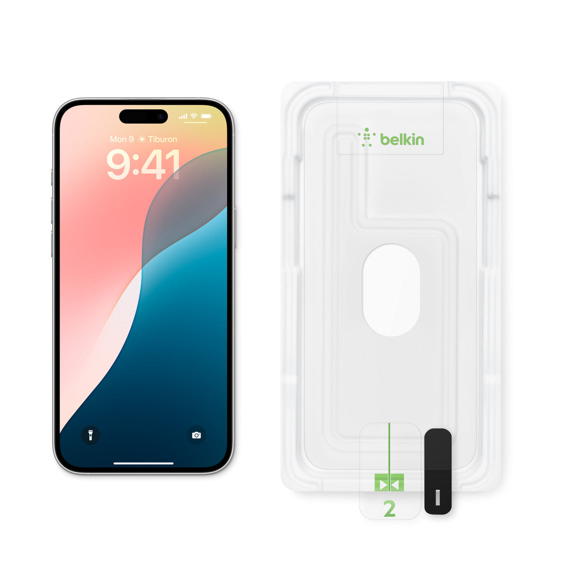 Belkin UltraGlass 2 Screen Protector for iPhone 16 Plus | 15 Plus