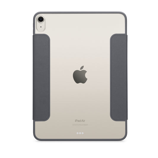 OtterBox Symmetry 360 Folio Case for iPad Air 11-inch (M2) – Dark Gray