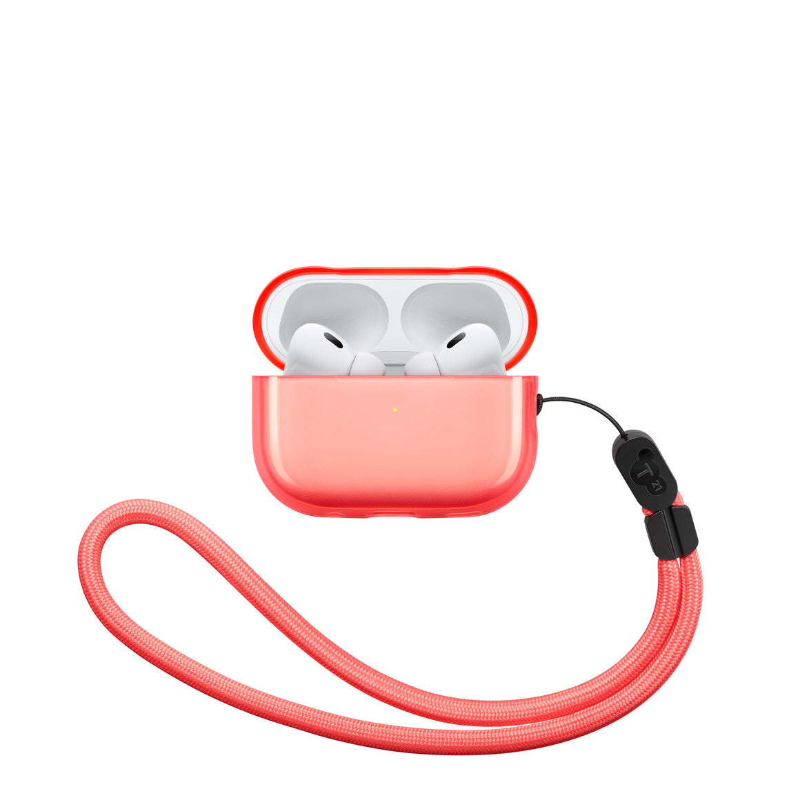 Tech21 Translucent AirPods Pro 2 Case - Coral