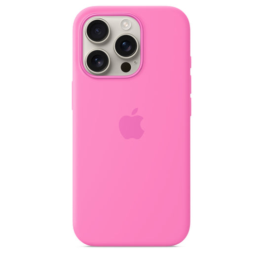 iPhone 16 Pro Silicone Case with MagSafe - Peony
