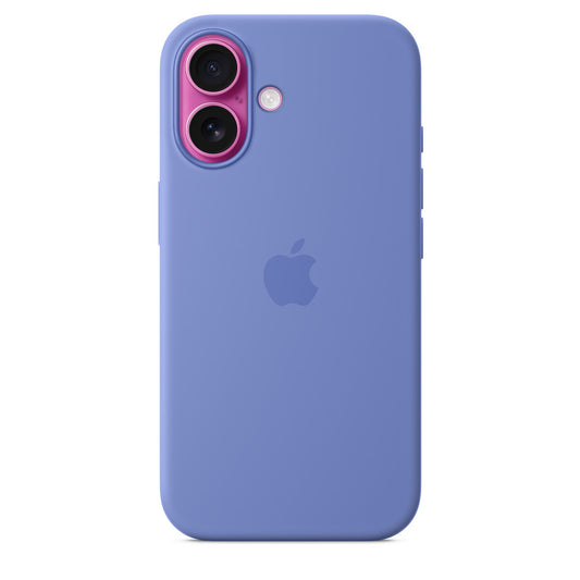 iPhone 16 Silicone Case with MagSafe – Periwinkle