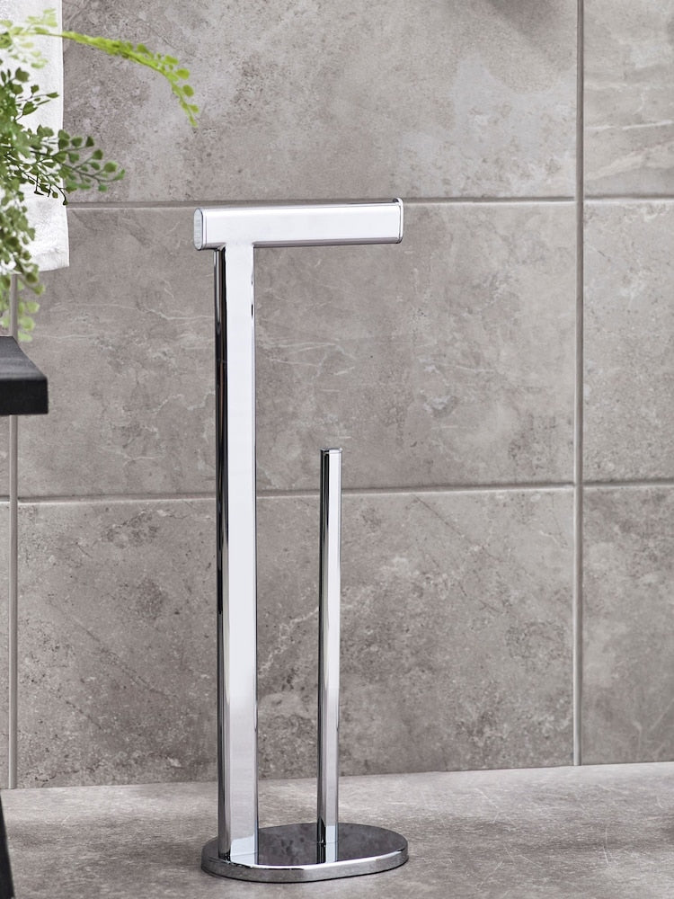Chrome Oslo Toilet Roll Holder
