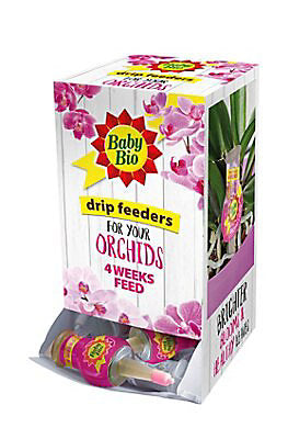 Baby Bio Orchid Liquid Drip feeder 40ml, Pack of 4
