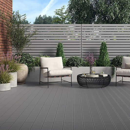 Cuprinol Anti-slip Silver birch Decking Wood stain, 5L