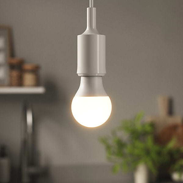 Diall B22 7.3W 806lm White A60 Warm white LED Light bulb