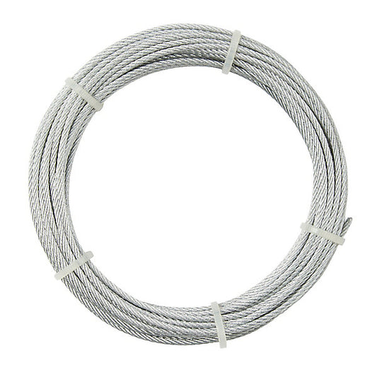 Diall Steel Cable, (L)10m (Dia)4mm