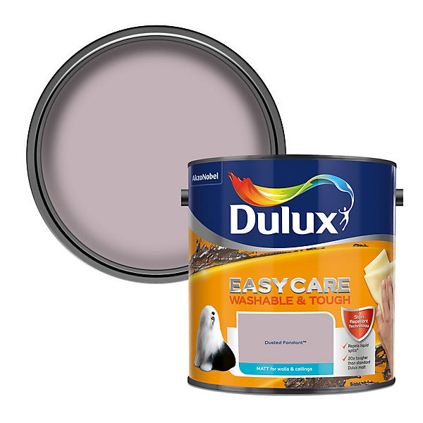 Dulux Easycare Washable & Tough Dusted fondant Matt Wall & ceiling Emulsion paint, 2.5L