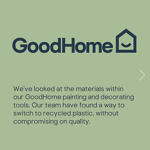 GoodHome 1¼" Fine filament tip Comfort Exterior Paint brush