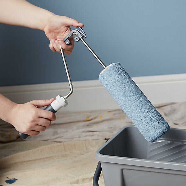 GoodHome Easy release Medium pile Fixed Roller frame & sleeve for Solvent & water-based paints, (L)230mm, 2 piece