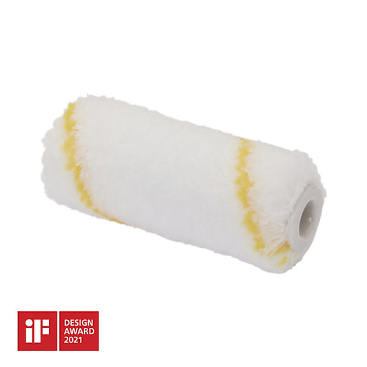 GoodHome Short Pile Microfibre 2½" Roller sleeve, Pack of 2