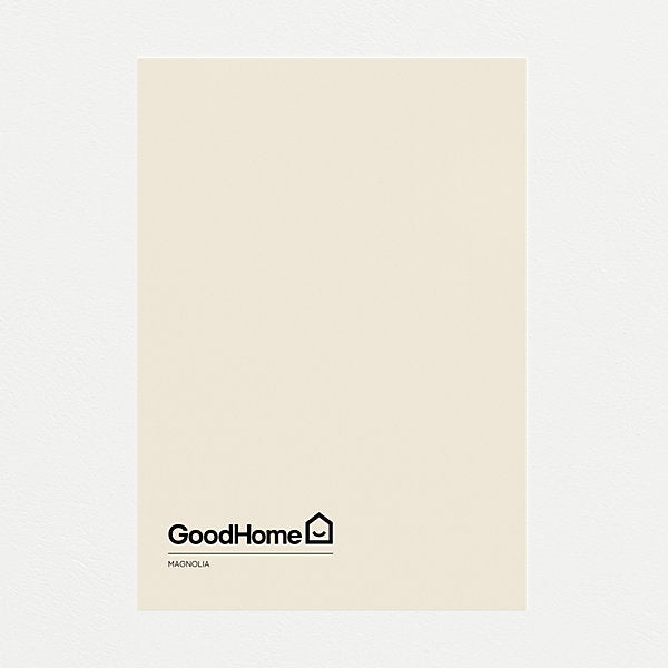 GoodHome Windowsills & trims Magnolia Smooth Matt Masonry paint, 2.5L