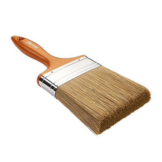 Harris Revive 4" Fine filament tip Soft grip Exterior Flat paint brush
