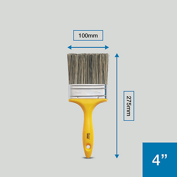 Harris Trade Masonry 4" Flat tip Comfort Exterior Paint brush