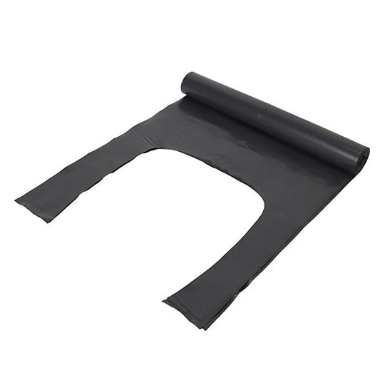 Heavy duty Black Rubble bag, 130L 15kg, Pack of 5