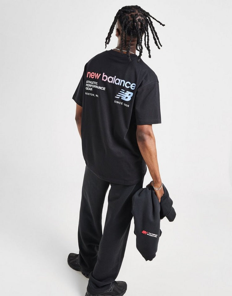 New Balance Linear Back Print T-Shirt
