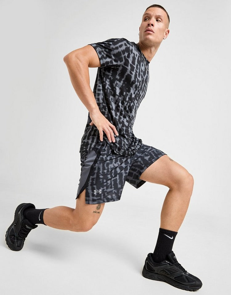 Under Armour Launch All Over Print Shorts
