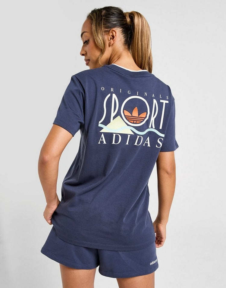 adidas Originals Sport Graphic Boyfriend T-Shirt