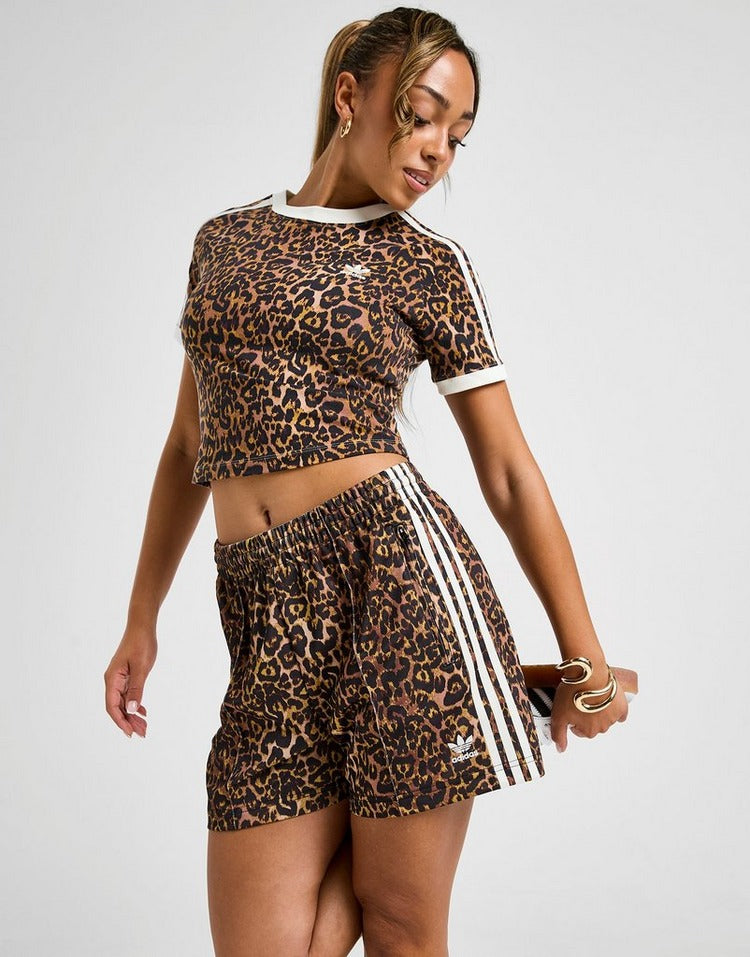 adidas Originals Leopard Firebird Shorts
