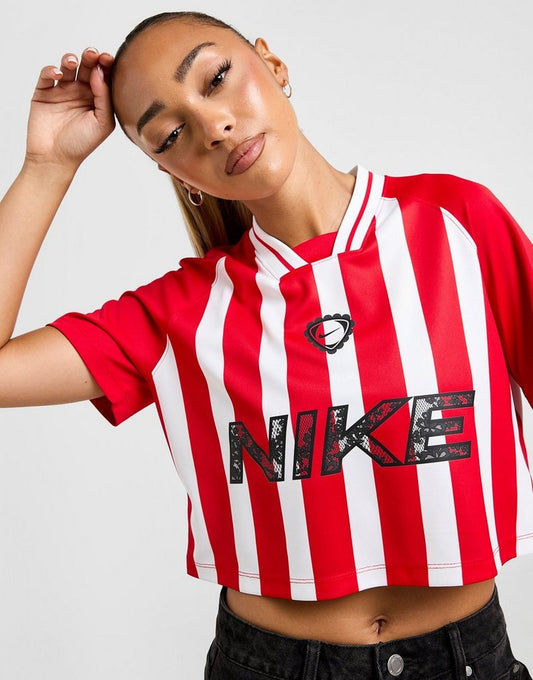 Nike Stripe Crop Football Shirt