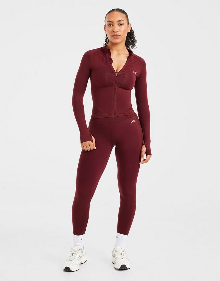 AYBL Empower Seamless Full Zip Top