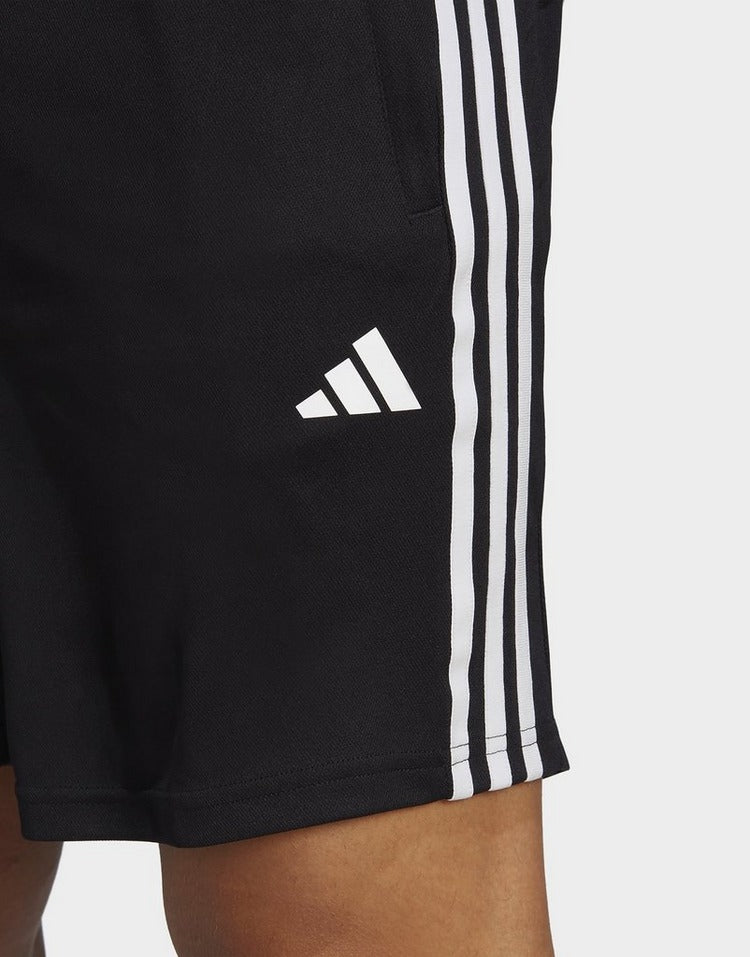 adidas Train Essentials Piqué 3-Stripes Training Shorts