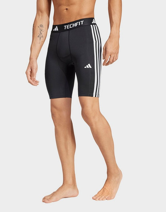 adidas TECHFIT Compression Training 3-Stripes Short Tights