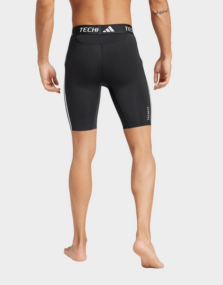 adidas TECHFIT Compression Training 3-Stripes Short Tights
