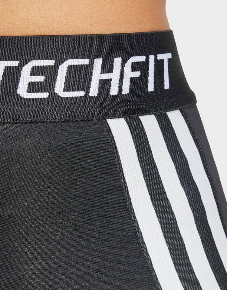 adidas TECHFIT Compression Training 3-Stripes Short Tights