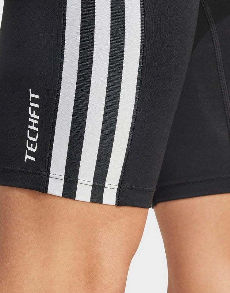 adidas TECHFIT Compression Training 3-Stripes Short Tights