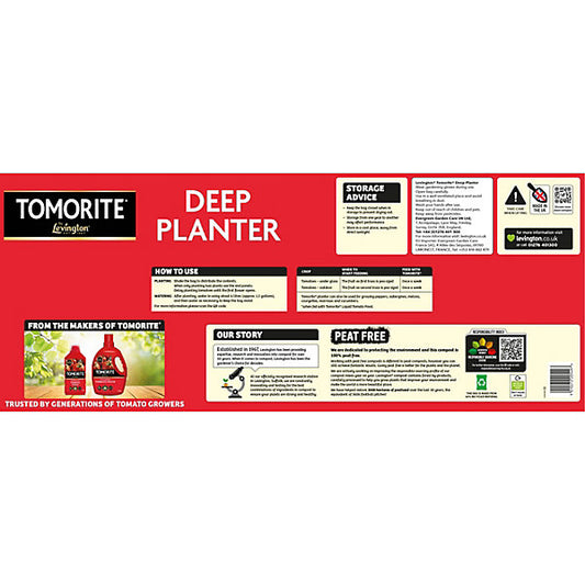 Levington Tomorite Peat-free Fruit & vegetable Compost 46L