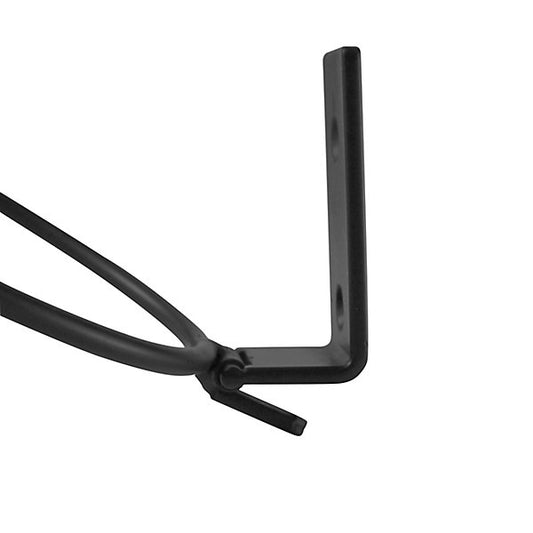 Matt Black Metal Pot hanger (Dia)11cm