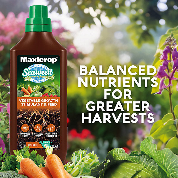 Maxicrop All purpose Vegetable growth stimulant & feed, 1L Liquid