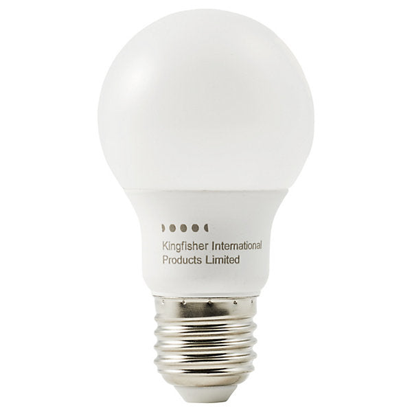 OPP E27 4.8W 470lm 240° White A60 Warm white LED Light bulb