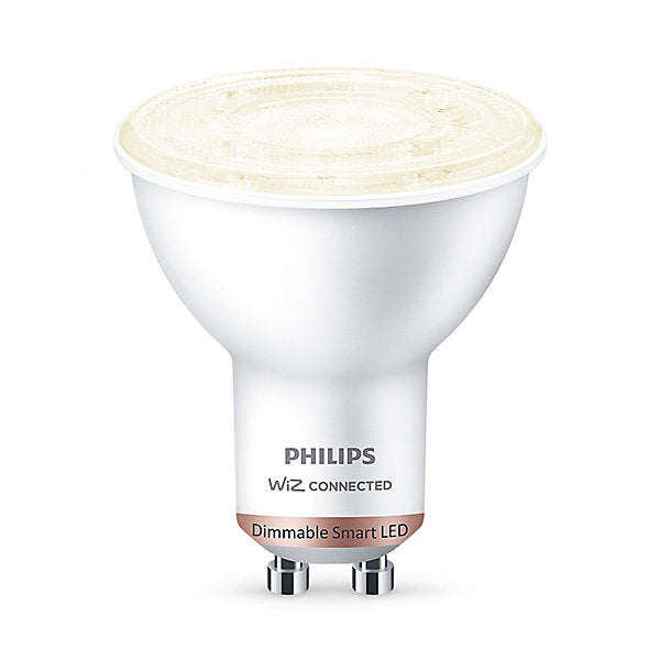 Philips WiZ GU10 50W LED Cool white PAR16 Non-dimmable Light bulb