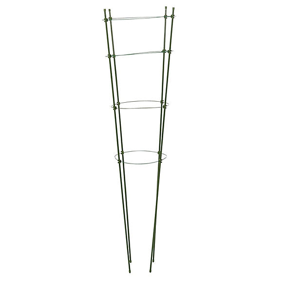 Polyethylene (PE), PVC & steel Collapsible circular Plant support (L)130cm (W)37cm (Dia)37cm