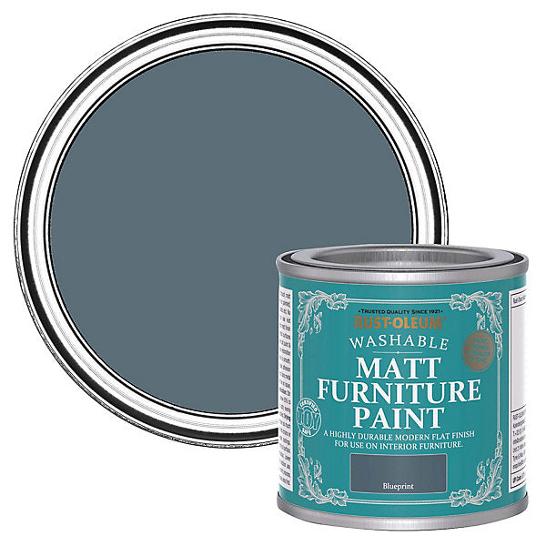 Rust-Oleum Blueprint Matt Multi-room Furniture paint, 125ml