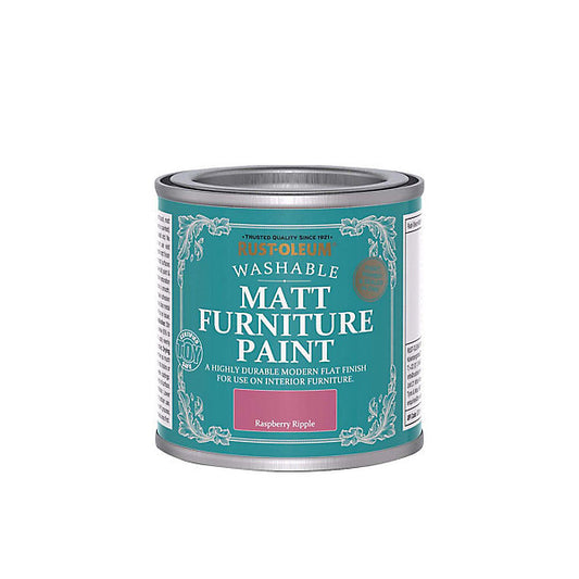 Rust-Oleum Raspberry Ripple Matt Multi-room Furniture paint, 125ml