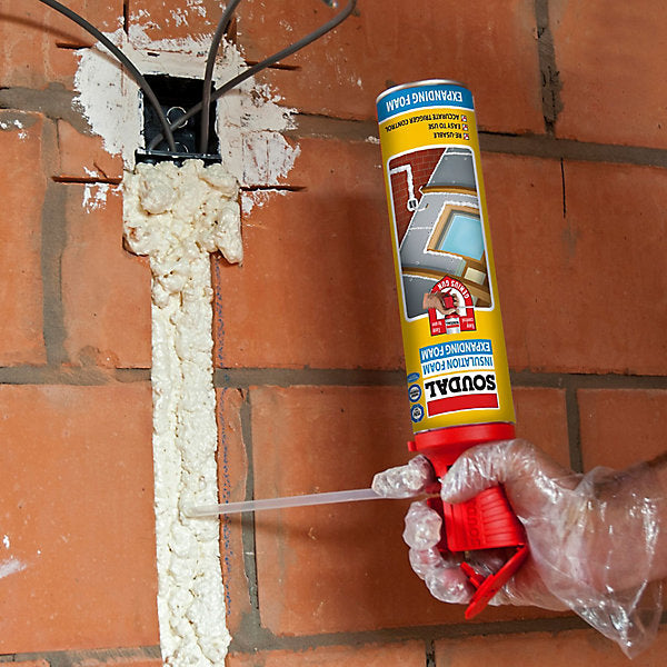 Soudal Genius Gun Insulation Expanding foam 750ml