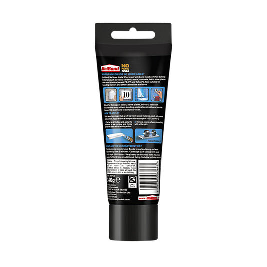 UniBond No More Nails Off-white Grab adhesive 340ml