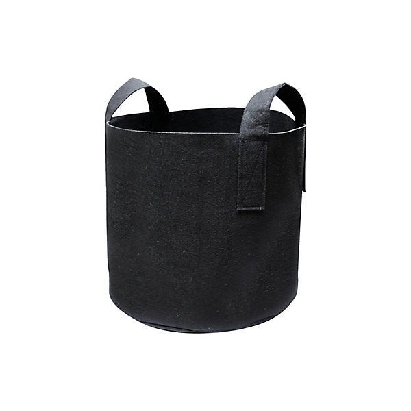 Verve Black Round Planter, Pack of 3 (H)35cm (W)33cm