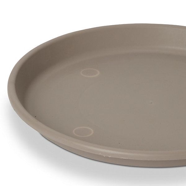 Verve Florus Taupe Bell pot Saucer (Dia)36cm