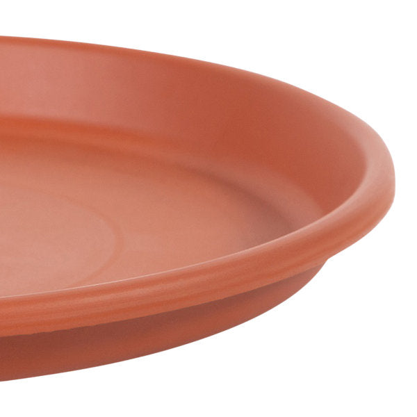 Verve Florus Terracotta Bell pot Saucer (Dia)29cm